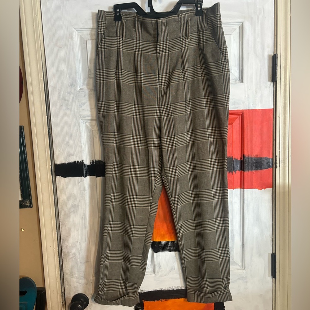 Wild fable size 14 plaid dress pants